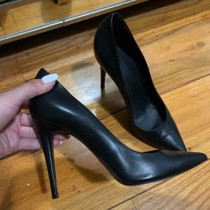 NEW WITHOUT BOX Alexander Wang stiletto black pumps womens Italy